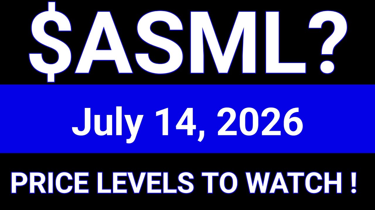 ASML Stock Technical Analysis | ASML Holding N.V. | July 14, 2026